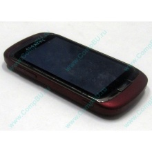 Красно-розовый телефон Alcatel One Touch 818 (Энгельс)