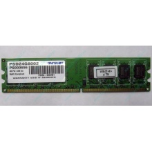 Модуль оперативной памяти 4Gb DDR2 Patriot PSD24G8002 pc-6400 (800MHz)  (Энгельс)