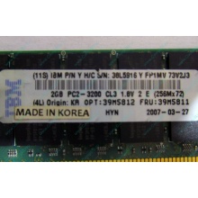 IBM 39M5811 39M5812 2Gb (2048Mb) DDR2 ECC Reg memory (Энгельс)
