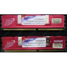 Память 512Mb (2x256Mb) DDR-1 533MHz Patriot PEP2563200+XBL (Энгельс)