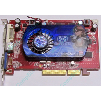 Б/У видеокарта 512Mb DDR2 ATI Radeon HD2600 PRO AGP Sapphire (Энгельс)