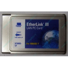 Сетевая карта 3COM Etherlink III 3C589D-TP (PCMCIA) без LAN кабеля (без хвоста) - Энгельс